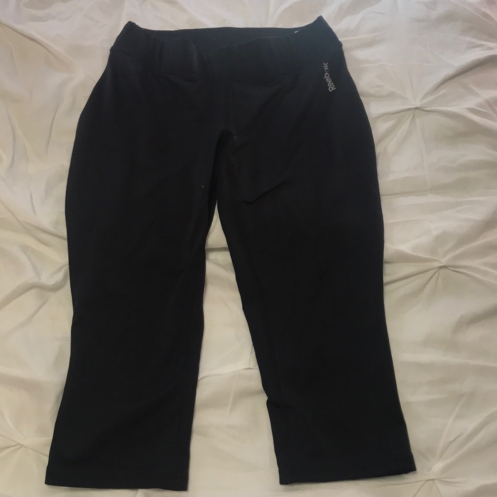 Reebok Capri workout leggings.